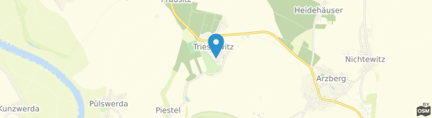 Umland des Schloß Triestewitz