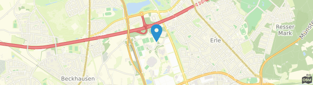 Umland des Welcome Hotel Gelsenkirchen