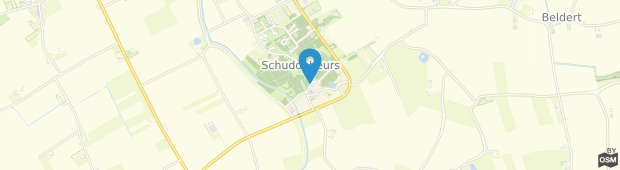 Umland des Hostellerie Schuddebeurs