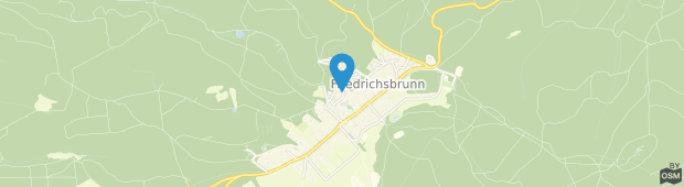 Umland des Hotel und Ferienwohnanlage Friedrich Friedrichsbrunn