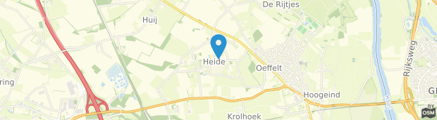 Umland des Guesthouse De Heide