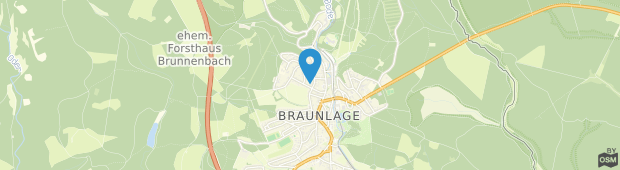 Umland des Pension Winkel Braunlage