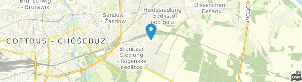 Umland des Best Western Plus Parkhotel & Spa Cottbus