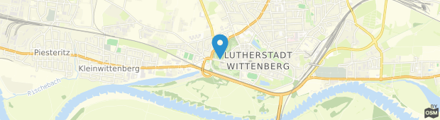 Umland des Stadthotel Schwarzer Bär Lutherstadt Wittenberg