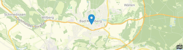 Umland des Gästehaus Sprenger Horn-Bad Meinberg