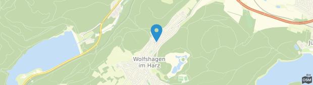 Umland des Berghotel Wolfshagen