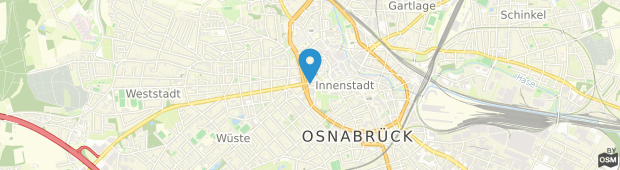 Umland des Vienna House Easy Osnabrück