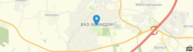 Umland des Wandelhalle Bad Nenndorf