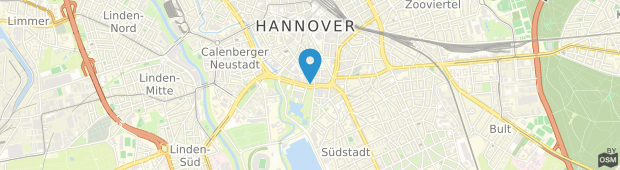 Umland des elaya hotel hannover city