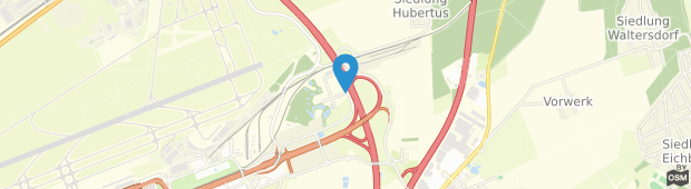 Umland des Moxy Berlin Airport