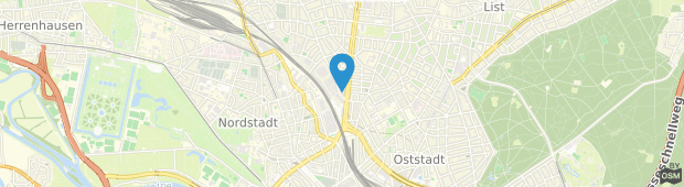 Umland des Design Offices Hannover Vahrenwald