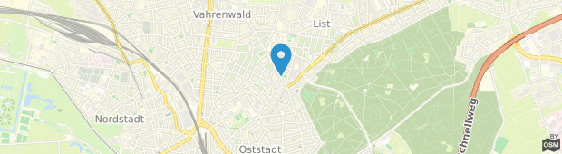 Umland des Avalon Bed & Breakfast Hannover