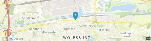 Umland des INNSIDE Wolfsburg