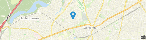Umland des Evangelischer Diakonieverein Berlin-Zehlendorf e.V.