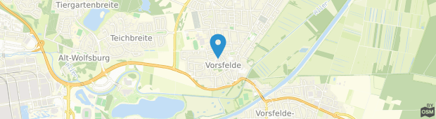 Umland des ipartment Wolfsburg