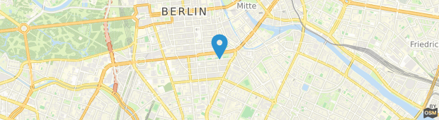 Umland des Adina Apartment Hotel Berlin Checkpoint Charlie