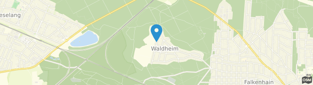 Umland des Hotel Restaurant Waldheim / Falkensee