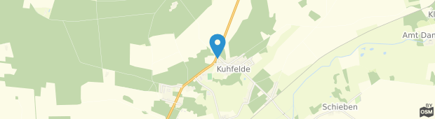 Umland des Hotel Kuhfelder Hof Kuhfelde