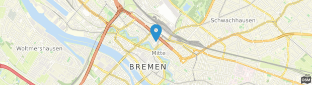 Umland des Dorint Hotel Bremen