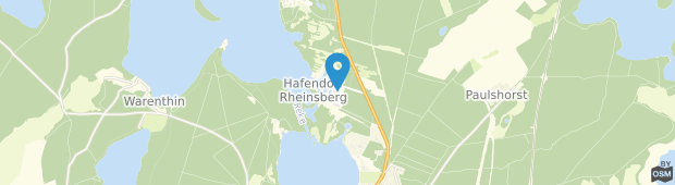 Umland des Precise Resort Hafendorf Rheinsberg