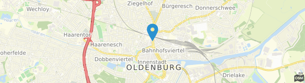 Umland des Aspire AcarA Oldenburg, Trademark Collection by Wyndham