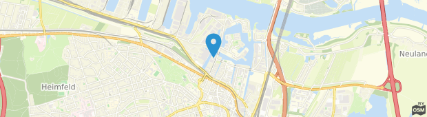 Umland des The Niu Quay Hamburg