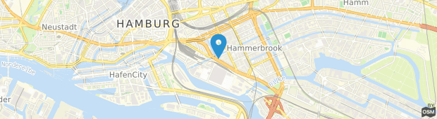 Umland des Mercure Hotel Hamburg City