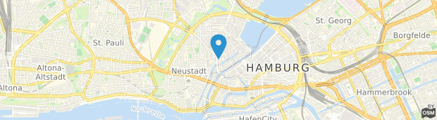 Umland des TORTUE HAMBURG