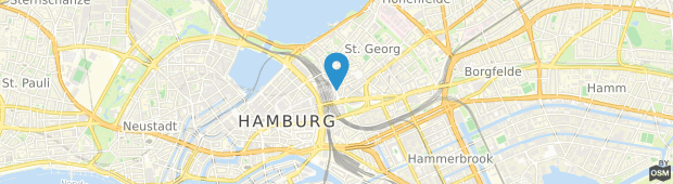 Umland des Boutique 053 Hamburg Main Station