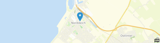 Umland des Hotel Am Deich Norden (Deutschland)