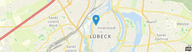Umland des Appartementhaus Beckergrube Lübeck