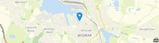 Umland des Pension am Wassertor Wismar