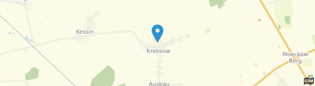 Umland des Gutshaus Krebsow Groß Kiesow