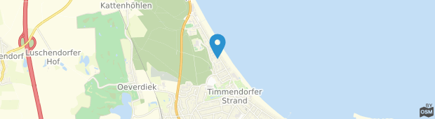 Umland des Restaurant & Hotel Villa Gropius / Timmendorfer Strand