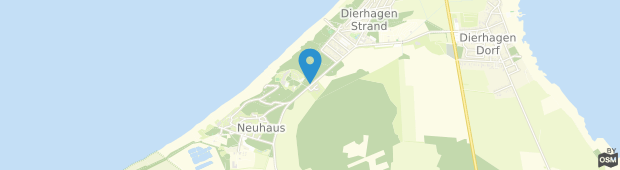 Umland des Strandhotel Fischland / Dierhagen