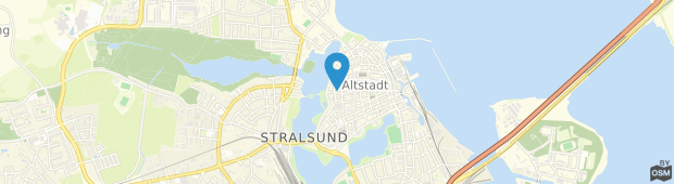 Umland des Am Kütertor Ferienappartment, Stralsund