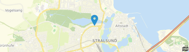Umland des Pension Villa Beer Stralsund