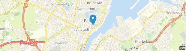 Umland des Aparthotel Adagio access Kiel