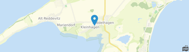 Umland des Hotel Reethäuser auf Mönchgut, Middelhagen