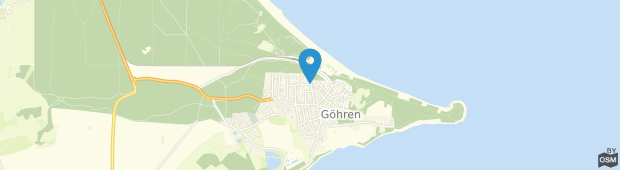 Umland des Paradies Rügen Ferienwohnungen, Göhren