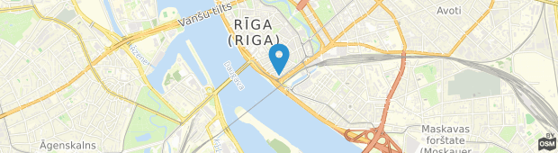 Umland des City Hostel Riga