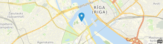 Umland des Radisson Blu Daugava Hotel Riga